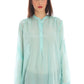 Gant Light Blue Cotton Women Shirt