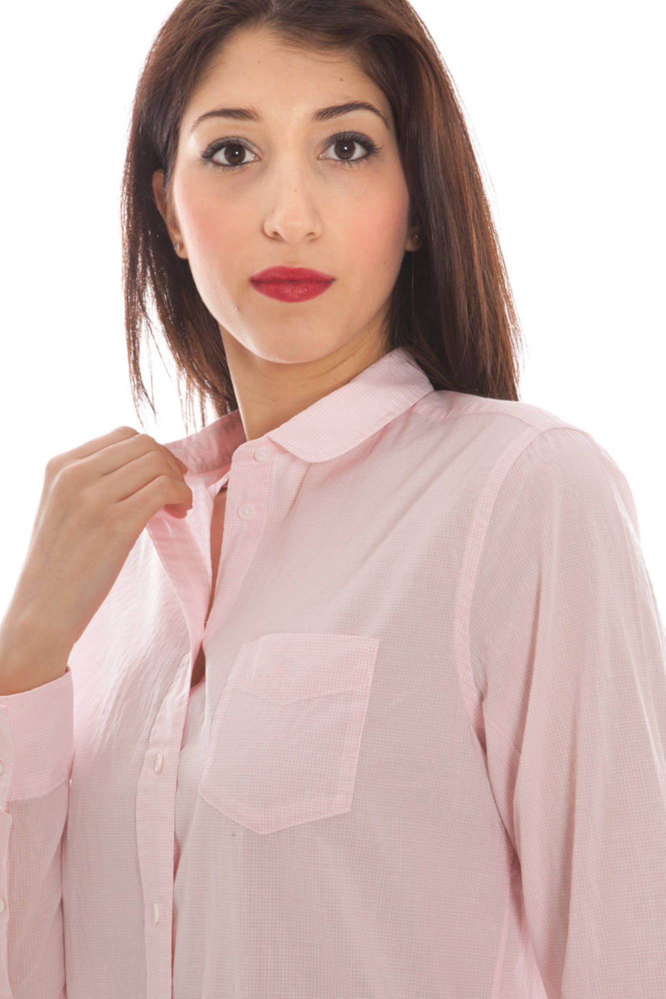 Gant Pink Cotton Women Shirt