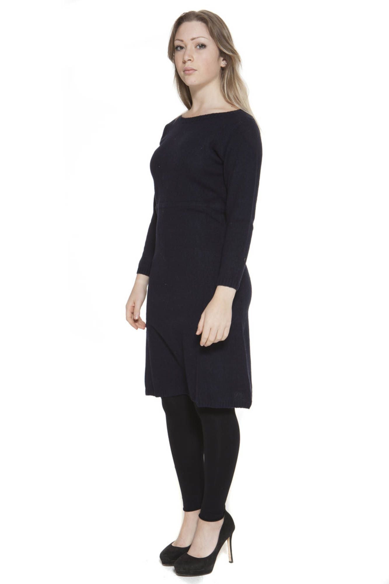 Gant Blue Wool Women Dress