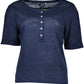 Gant Blue Linen Women Top