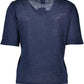 Gant Blue Linen Women Top