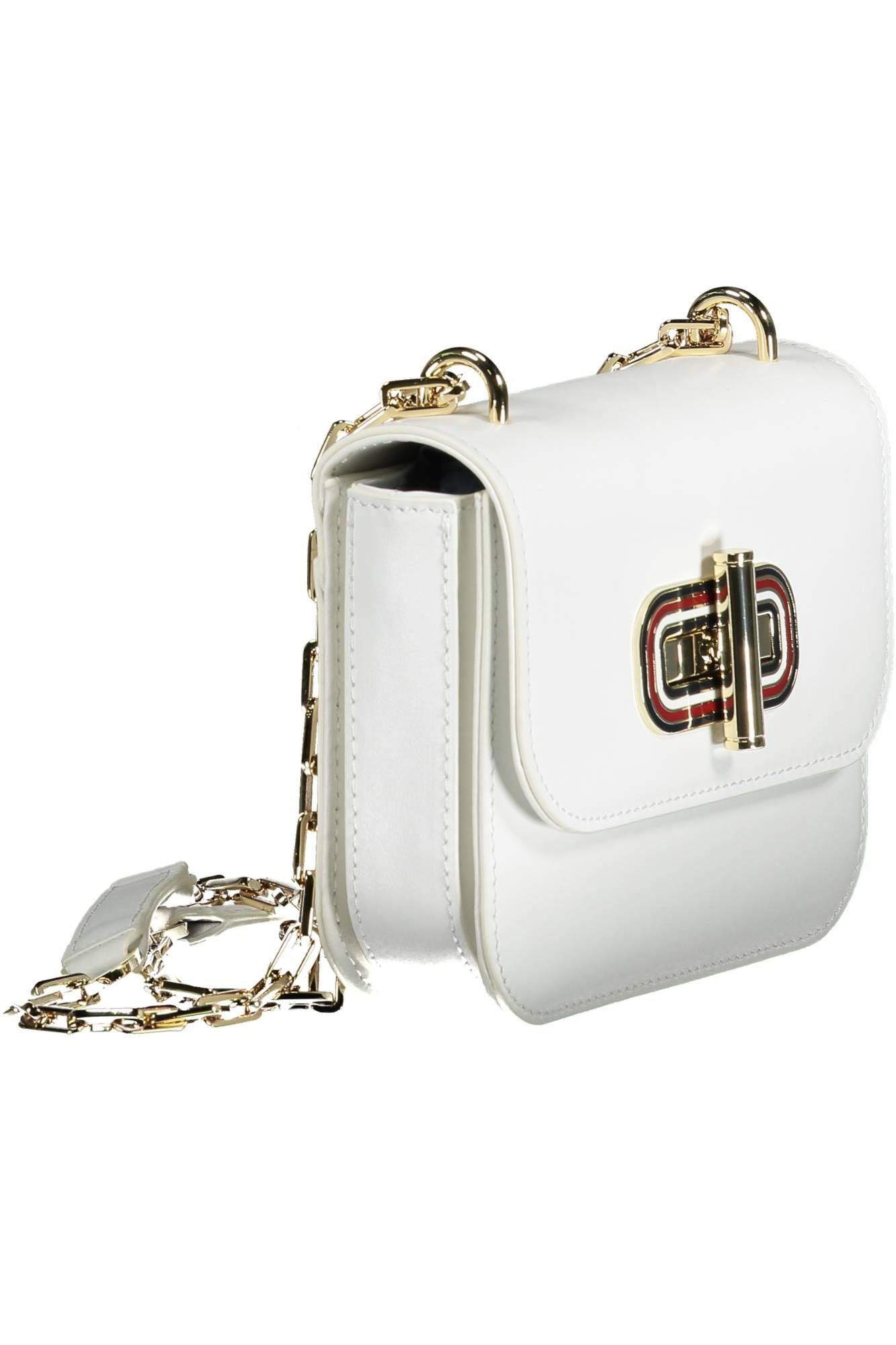 Tommy Hilfiger White Leather Women Handbag