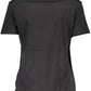 Guess Jeans Black Cotton Women T-Shirt