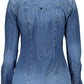 Guess Jeans Blue Cotton Women Shirt