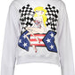 Love Moschino White Cotton Women Sweater