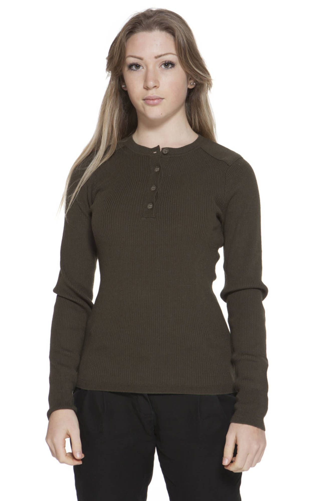 Gant Green Wool Women Shirt