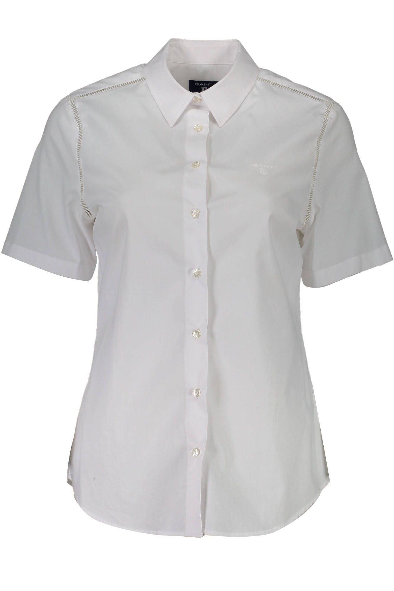 Gant White Cotton Women Shirt