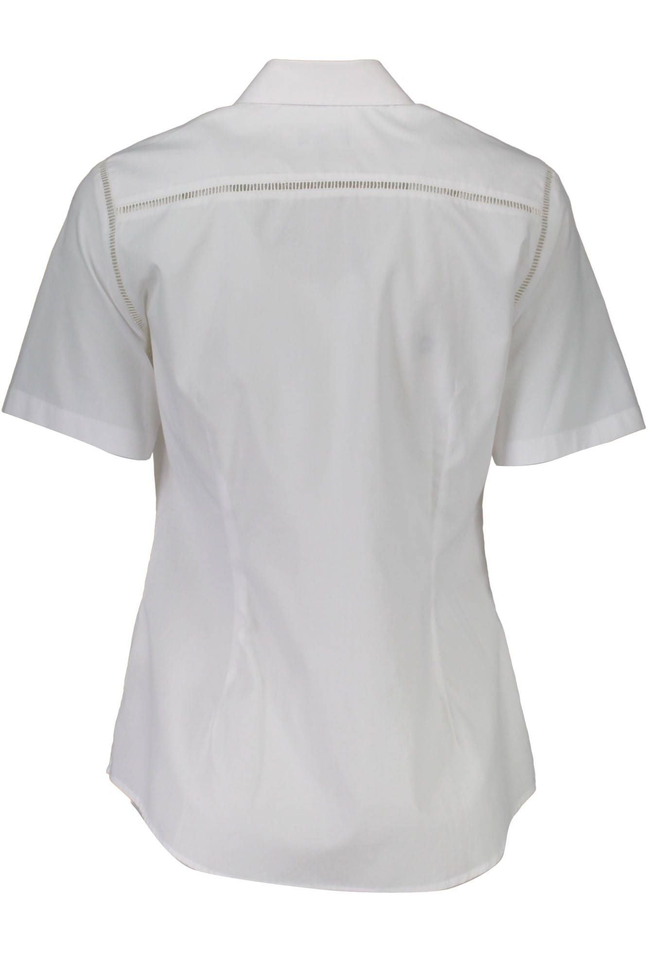 Gant White Cotton Women Shirt