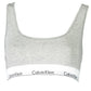 Calvin Klein Gray Cotton Women Sports Bra