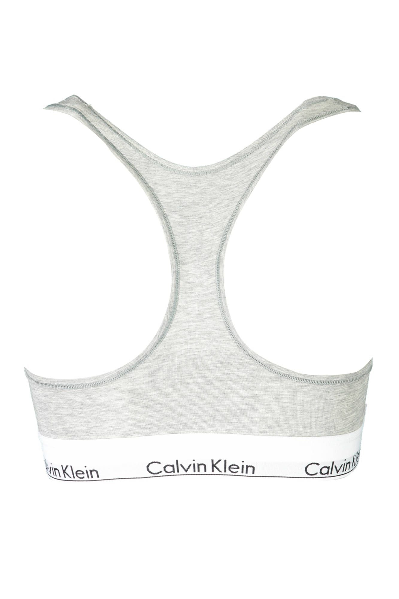 Calvin Klein Gray Cotton Women Sports Bra