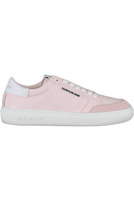 Calvin Klein Pink Polyester Women Sneaker