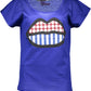 Love Moschino Blue Cotton Women T-Shirt