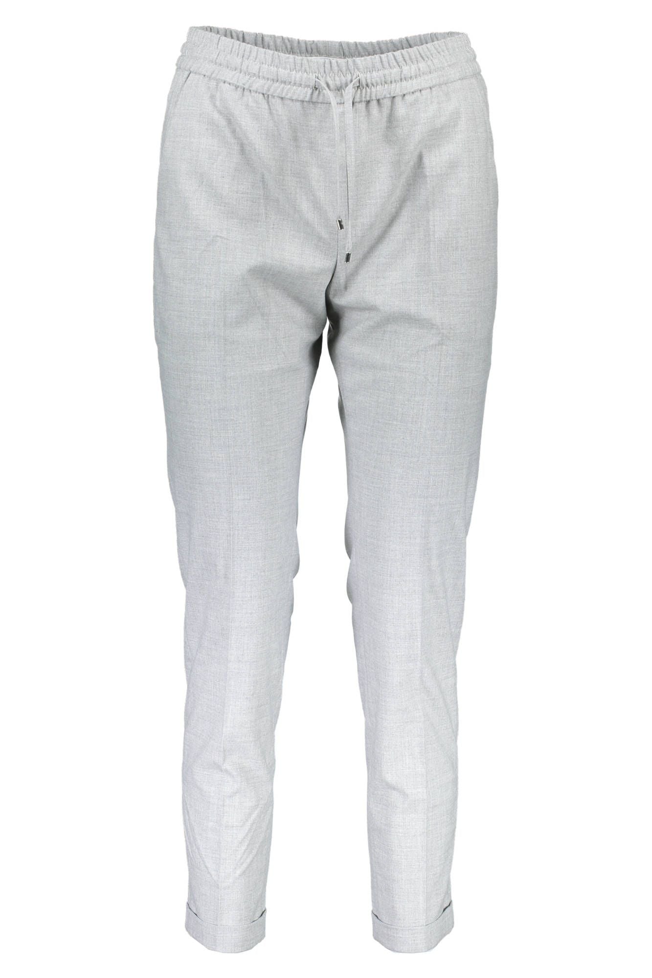 Gant Gray Polyester Women Pant