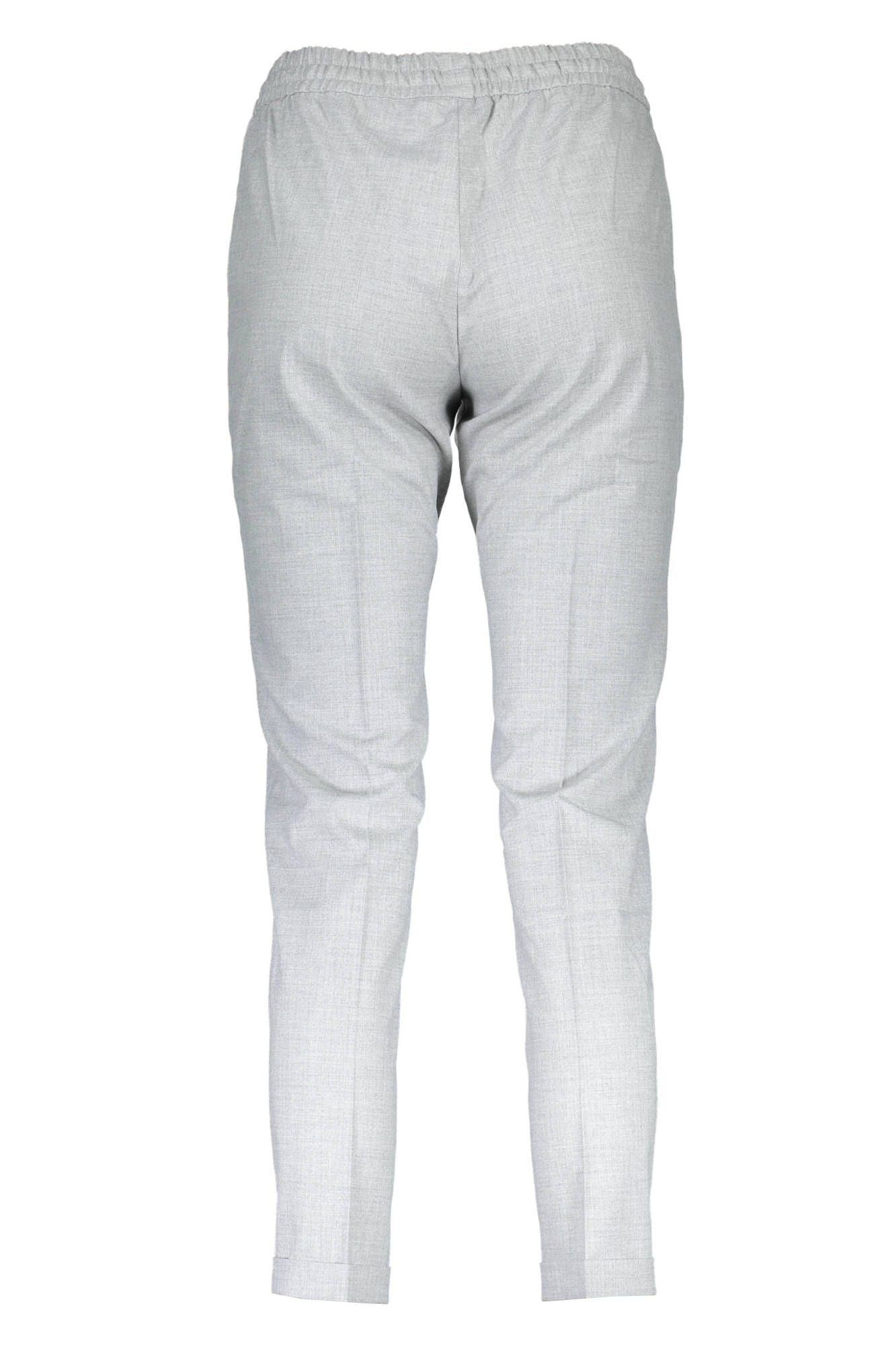 Gant Gray Polyester Women Pant