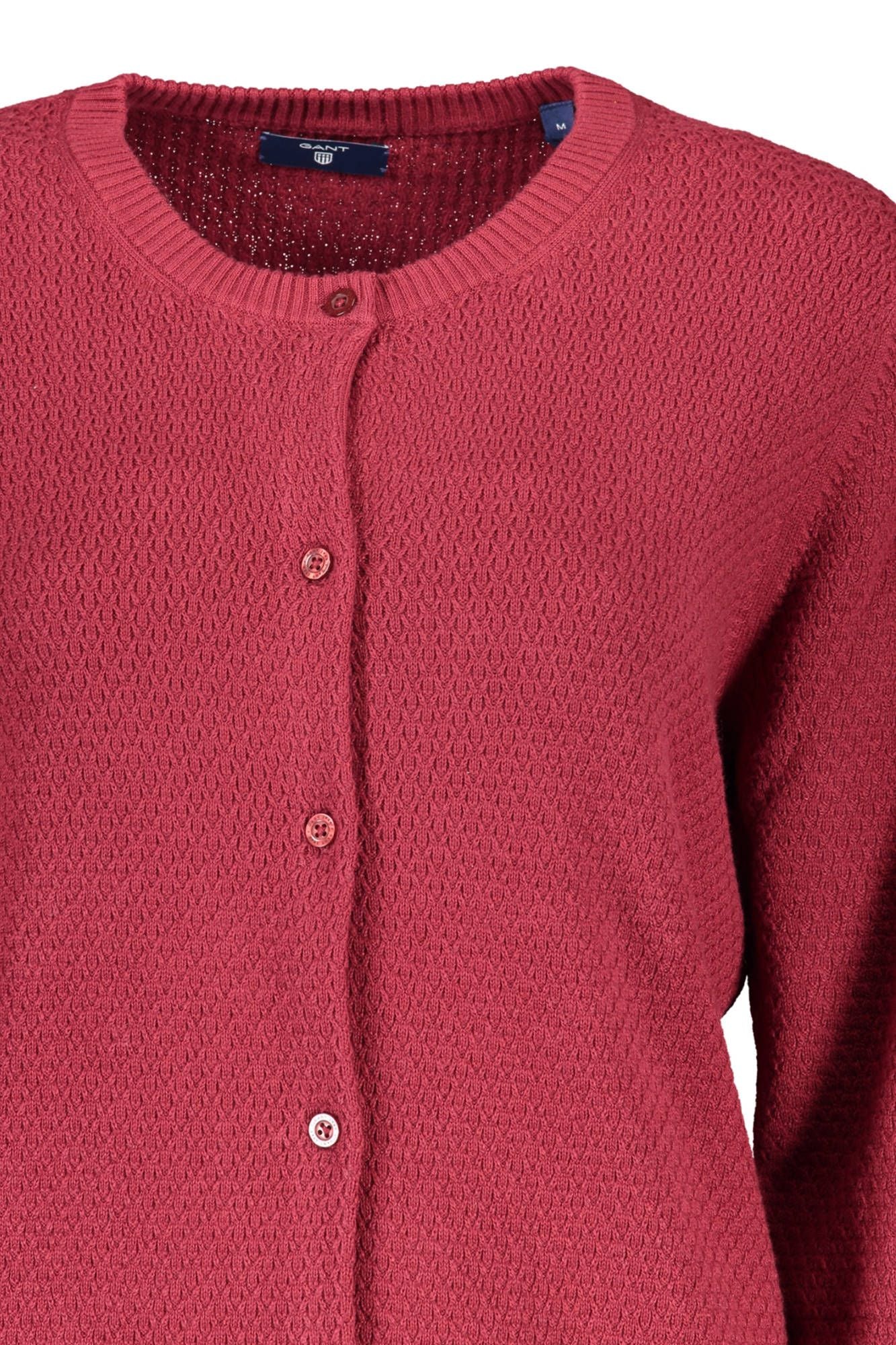 Gant Red Cotton Women Cardigan