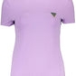 Guess Jeans Purple Cotton Women T-Shirt