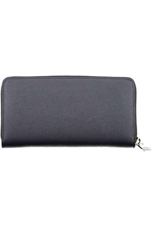 Tommy Hilfiger Blue Polyurethane Women Wallet