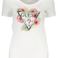 Guess Jeans White Cotton Women TShirt