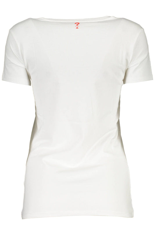 Guess Jeans White Cotton Women TShirt