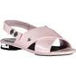 Calvin Klein Pink Polyethylene Women Sandal