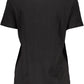 Guess Jeans Black Cotton Women T-Shirt