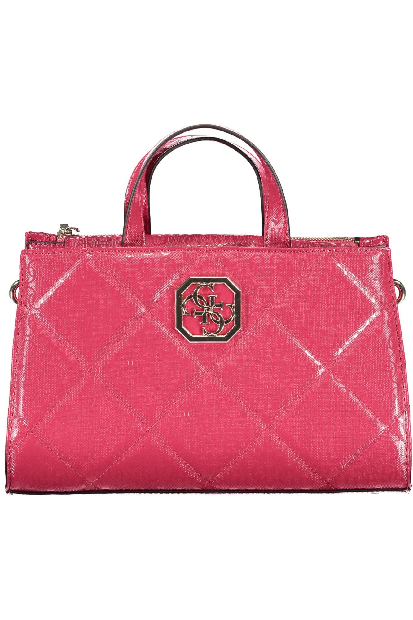 Guess Jeans Pink Polyurethane Women Handbag