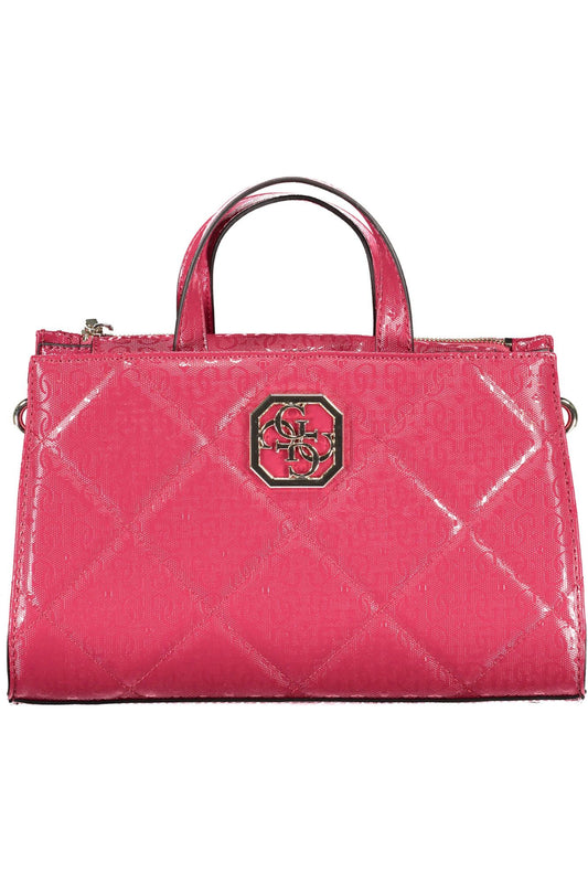 Guess Jeans Pink Polyurethane Women Handbag