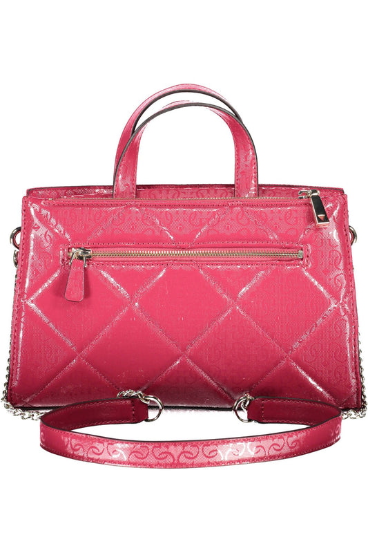 Guess Jeans Pink Polyurethane Women Handbag