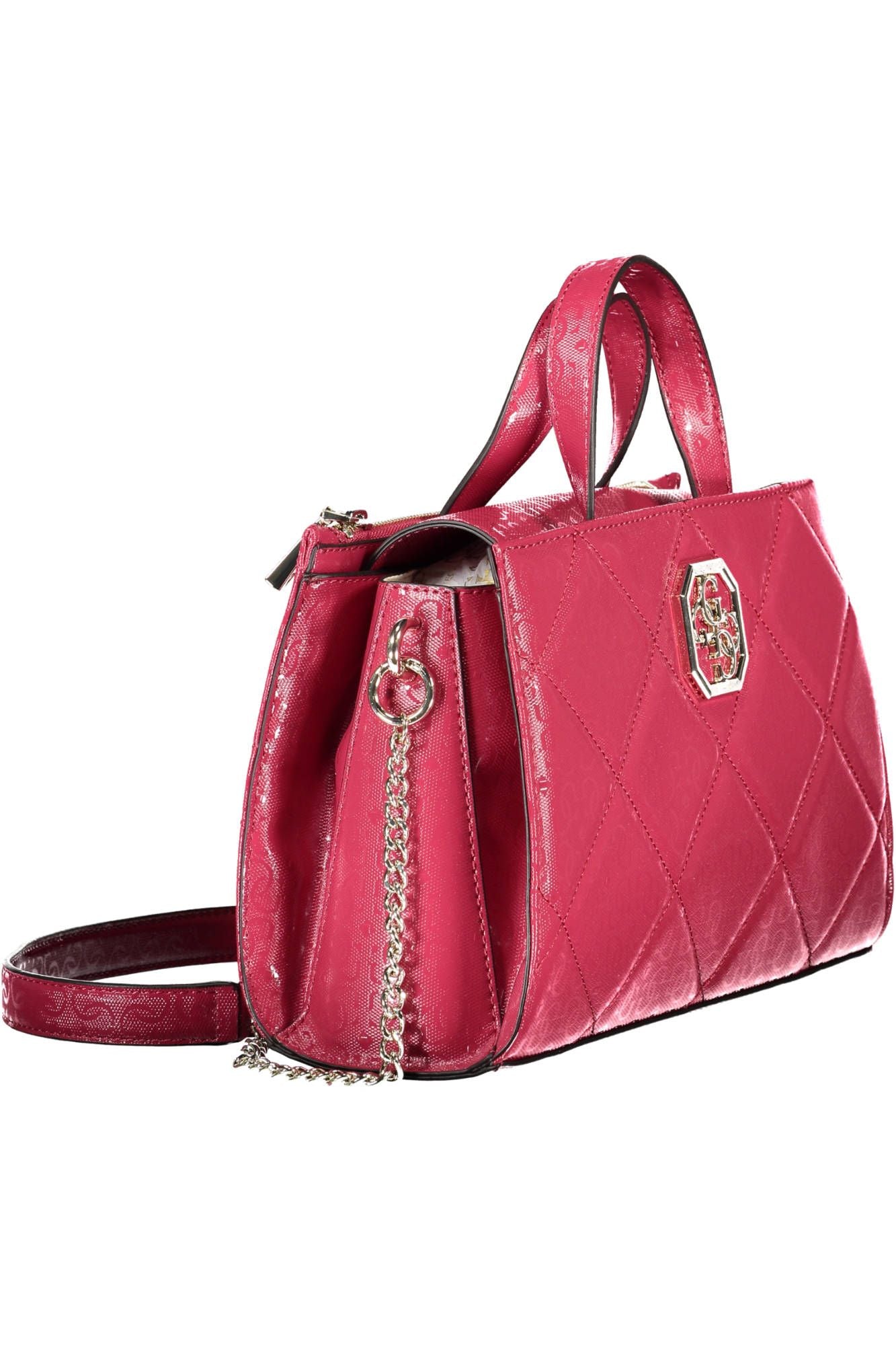 Guess Jeans Pink Polyurethane Women Handbag