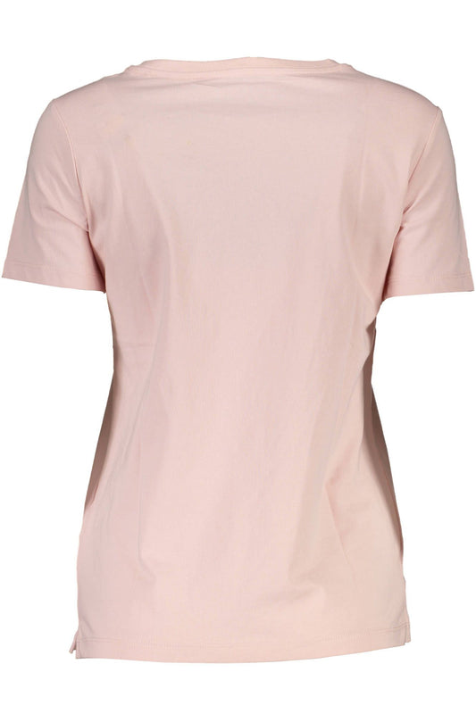 Guess Jeans Pink Cotton Women Top