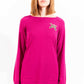 Love Moschino Purple Nylon Women Sweater