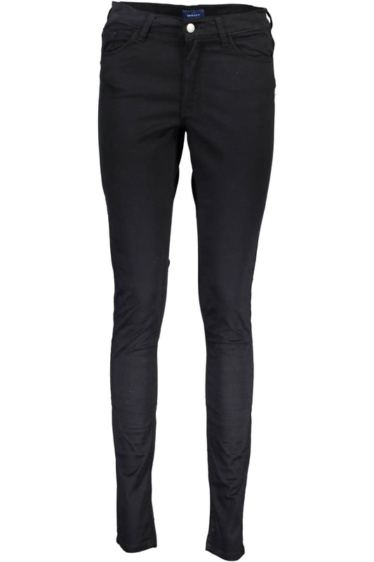 Gant Black Cotton Women Jeans