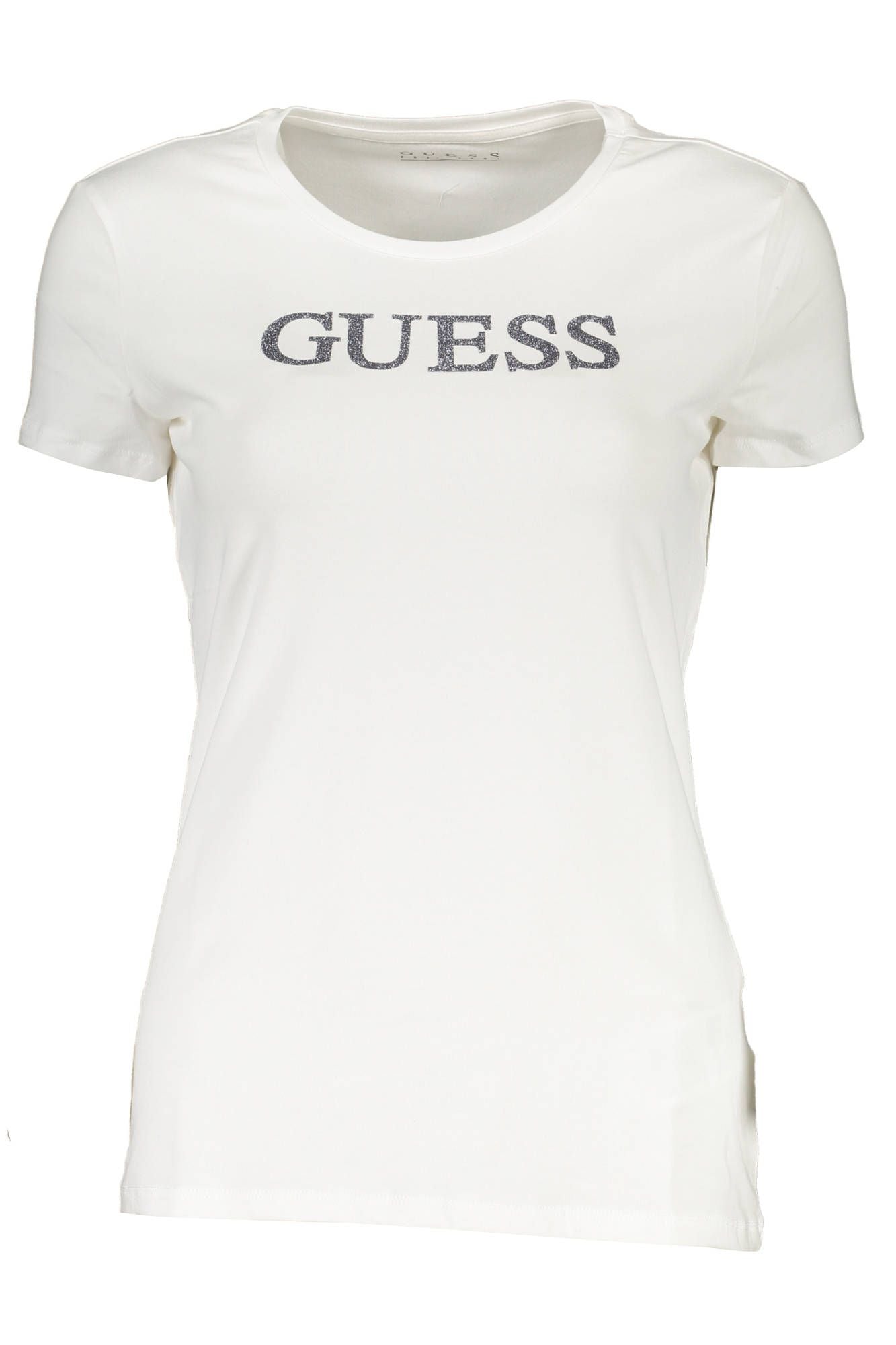 Guess Jeans White Cotton Women T-Shirt