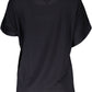 Just Cavalli Black Polyester Women T-Shirt