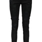 Just Cavalli Black Cotton Women Jeans