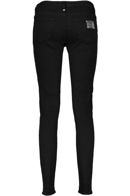 Just Cavalli Black Cotton Women Jeans