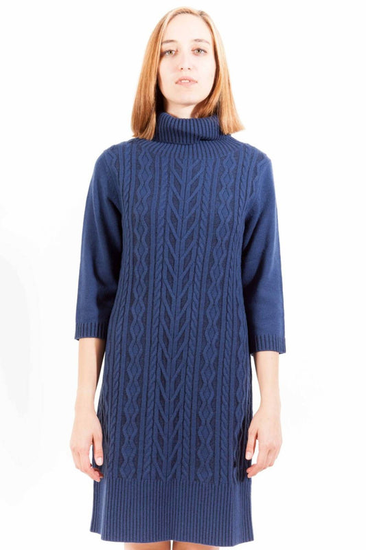 Gant Blue Wool Women Dress