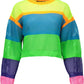 Love Moschino Multicolor Polyester Women Sweater