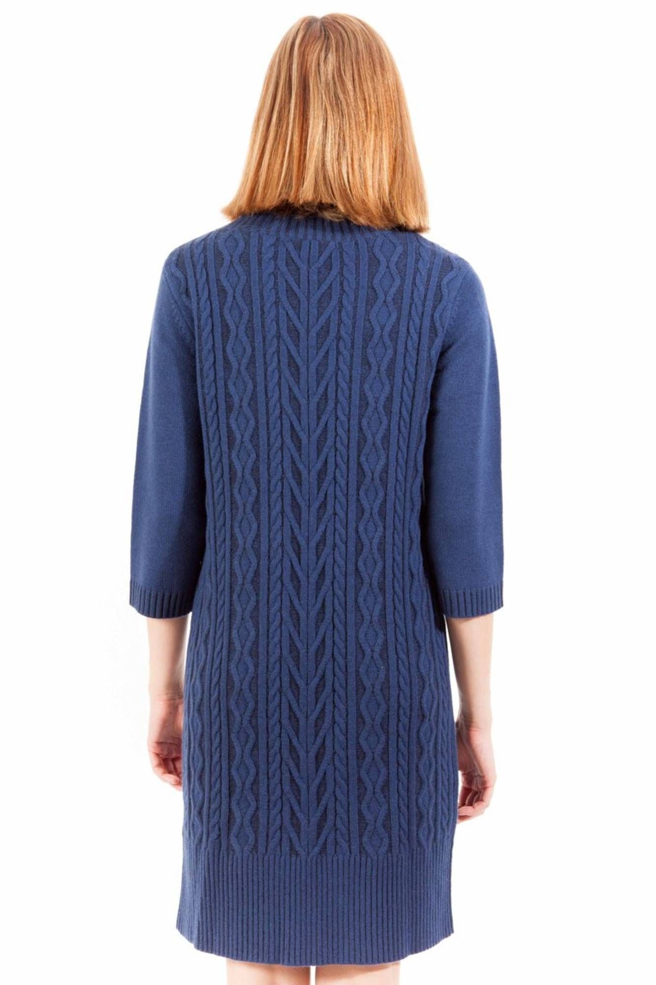 Gant Blue Wool Women Dress