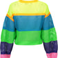 Love Moschino Multicolor Polyester Women Sweater