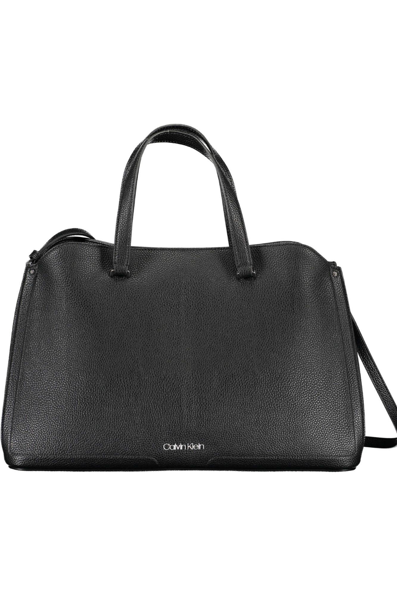 Calvin Klein Black Polyurethane Women Handbag