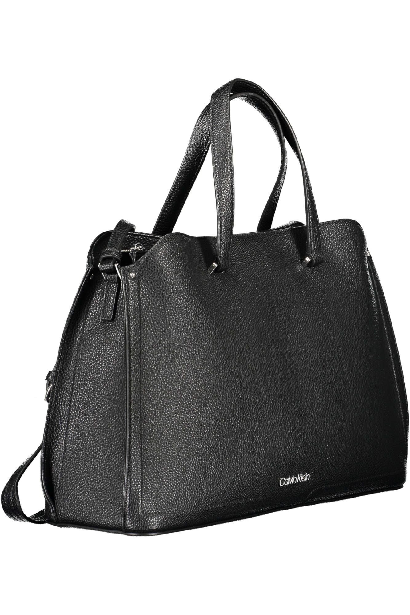 Calvin Klein Black Polyurethane Women Handbag