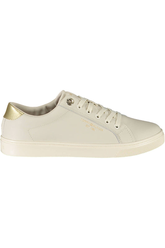 Tommy Hilfiger Beige Polyester Women Sneaker