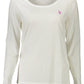 U.S. POLO ASSN. White Cotton Women T-Shirt