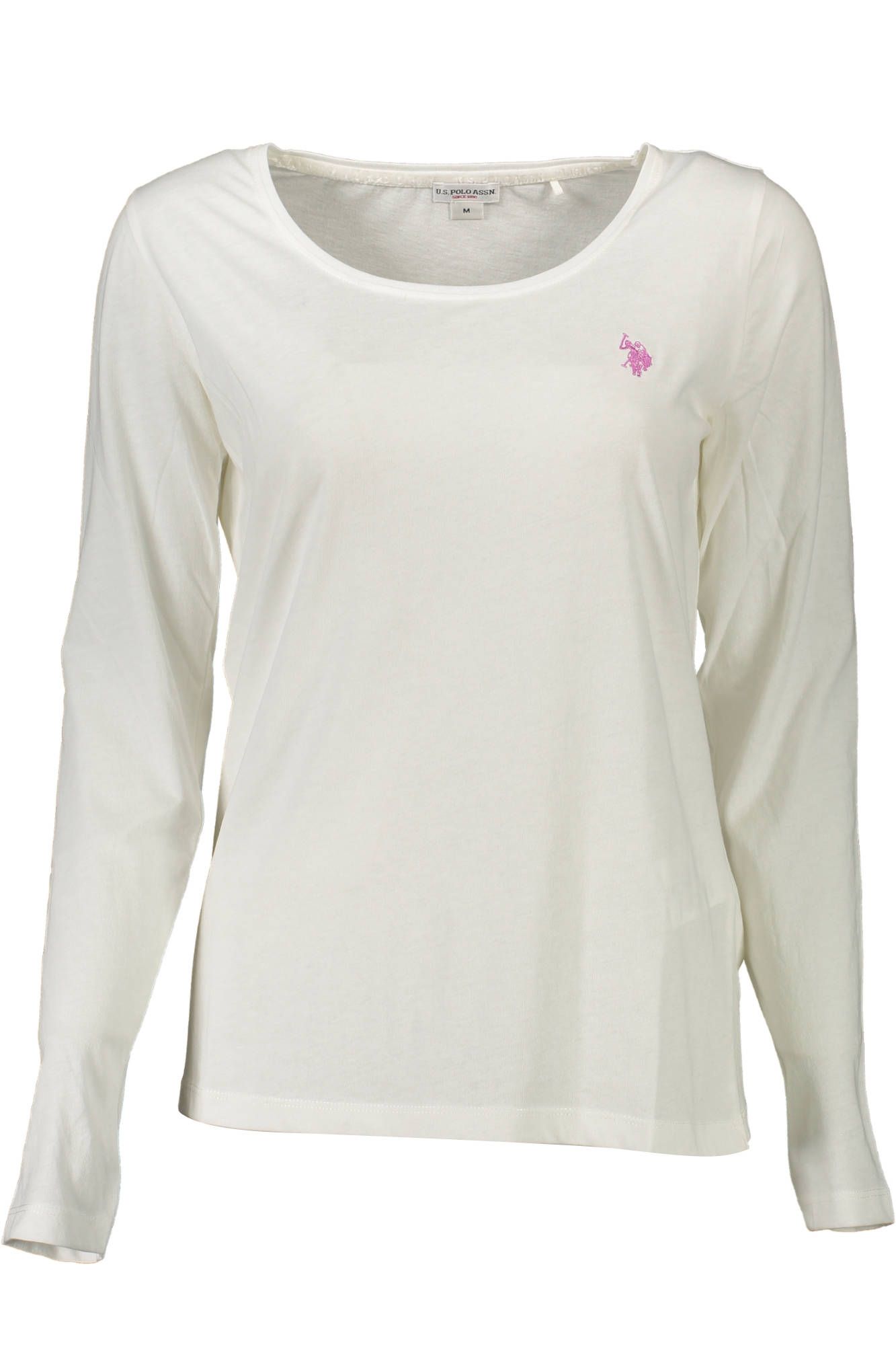 U.S. POLO ASSN. White Cotton Women T-Shirt