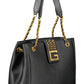 Guess Jeans Black Polyurethane Women Handbag