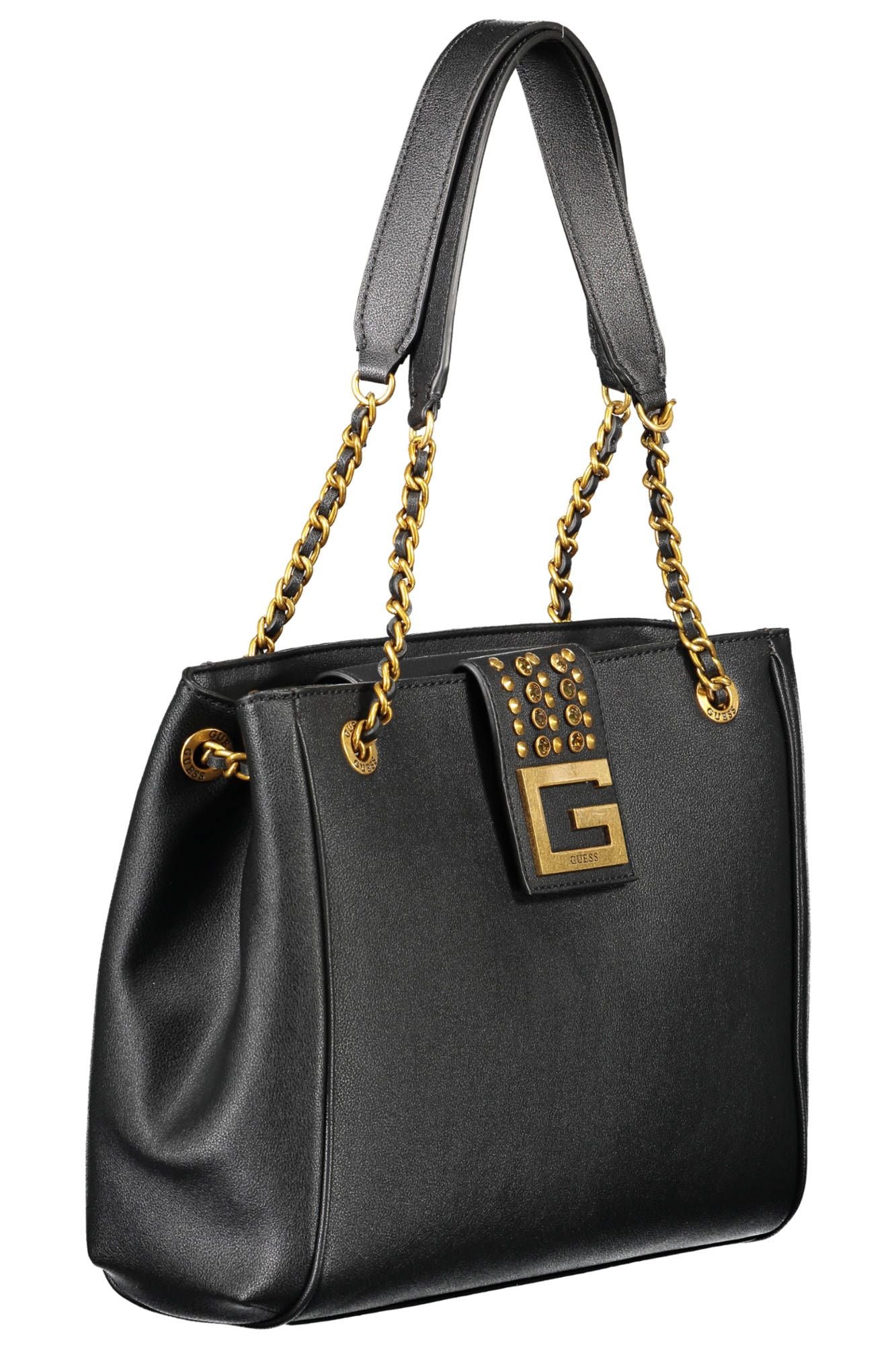 Guess Jeans Black Polyurethane Women Handbag