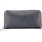 Tommy Hilfiger "Blue Leather Women Wallet with Multiple Compartments"