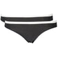 Calvin Klein Black Cotton Women Brief