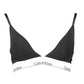 Calvin Klein Black Cotton Women Triangle Bra